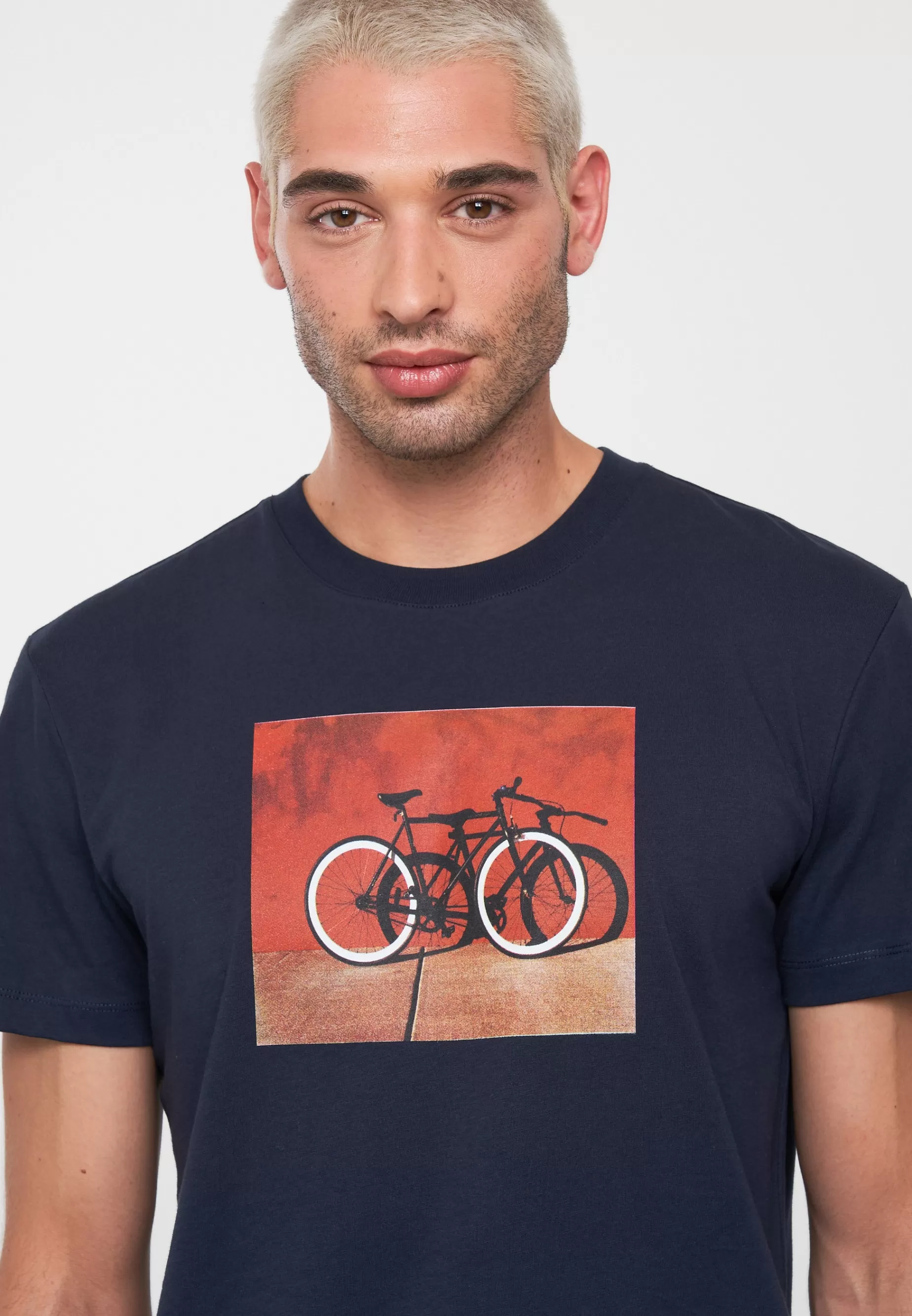 T-Shirts Und Langarmshirts<recolution Agave Fahrradwand Dunkles Marineblau