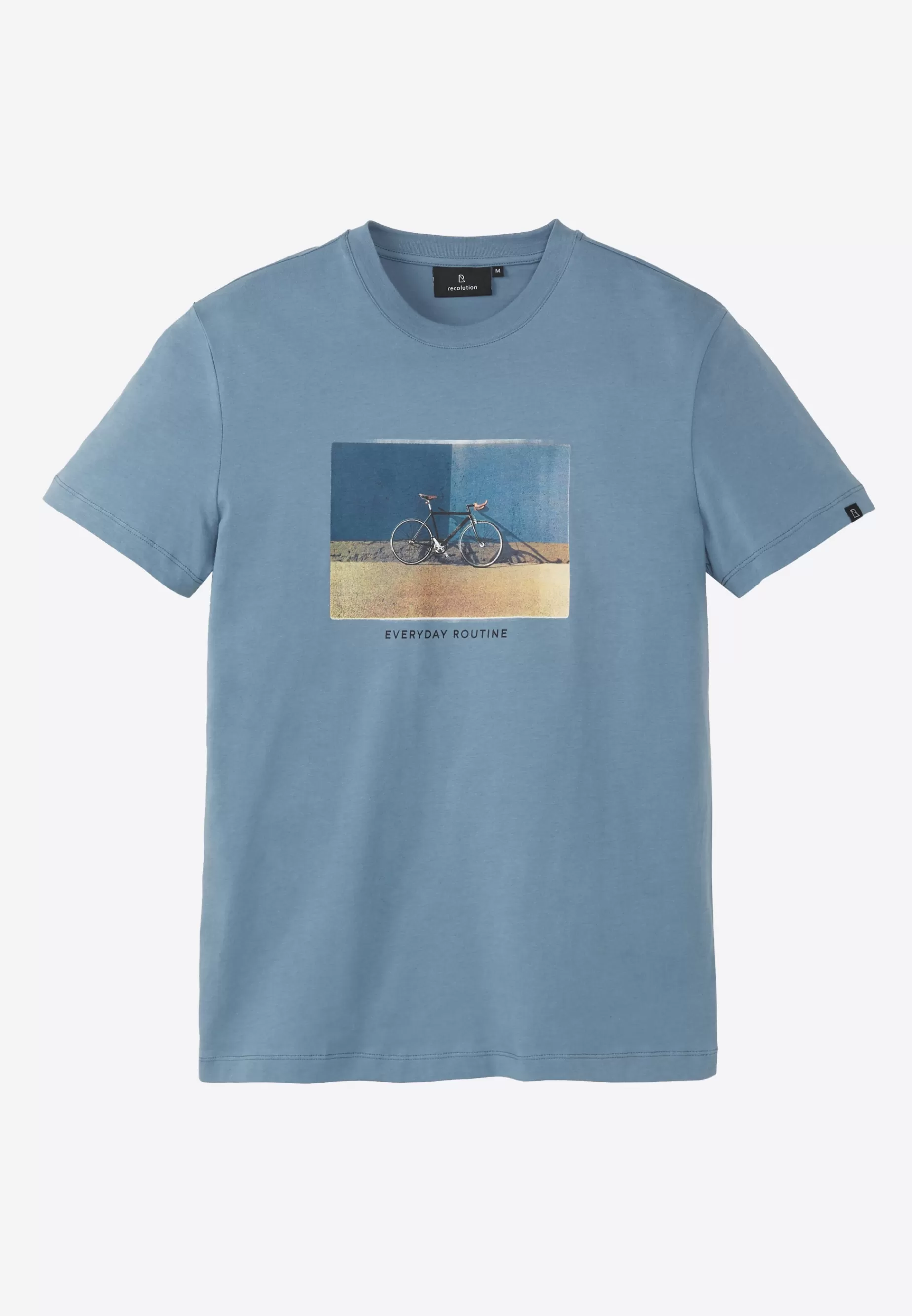 T-Shirts Und Langarmshirts<recolution Agave Fahrradwand Dunkles Arktisblau