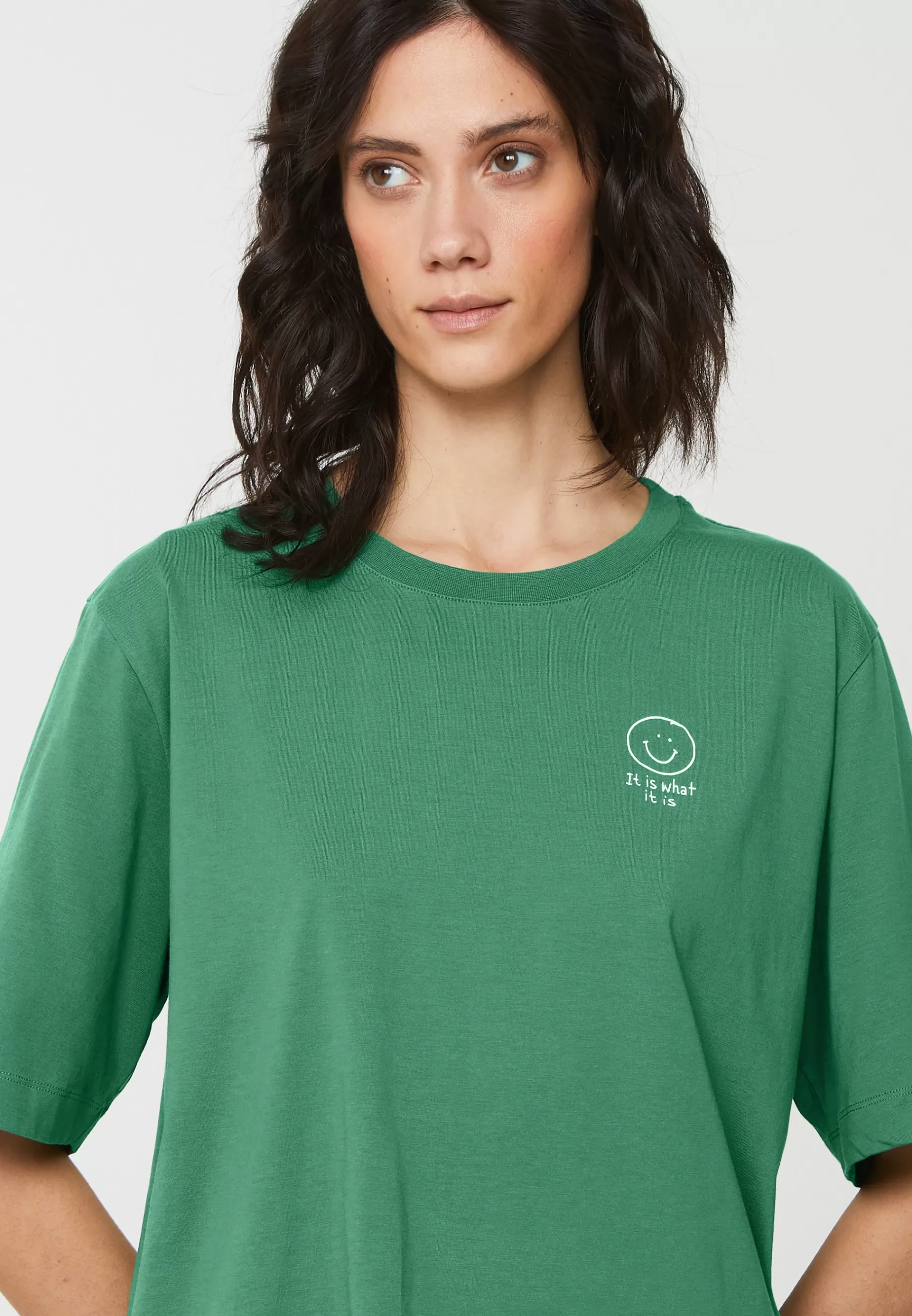 Tops, T-Shirts Und Langarmshirts<recolution Azolla-Smiley Gartengrun