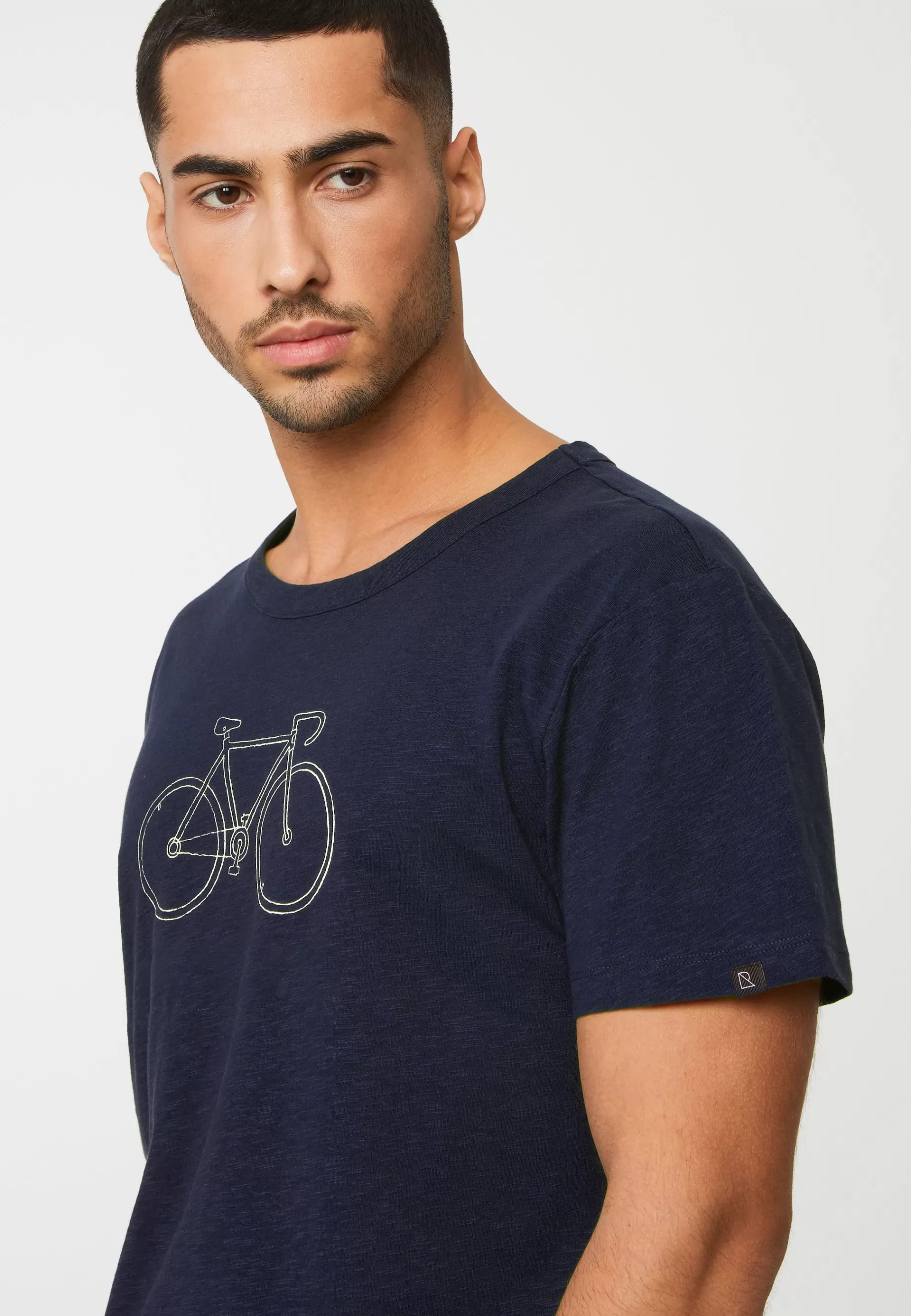 T-Shirts Und Langarmshirts<recolution Bay Einfaches Fahrrad Dunkles Marineblau