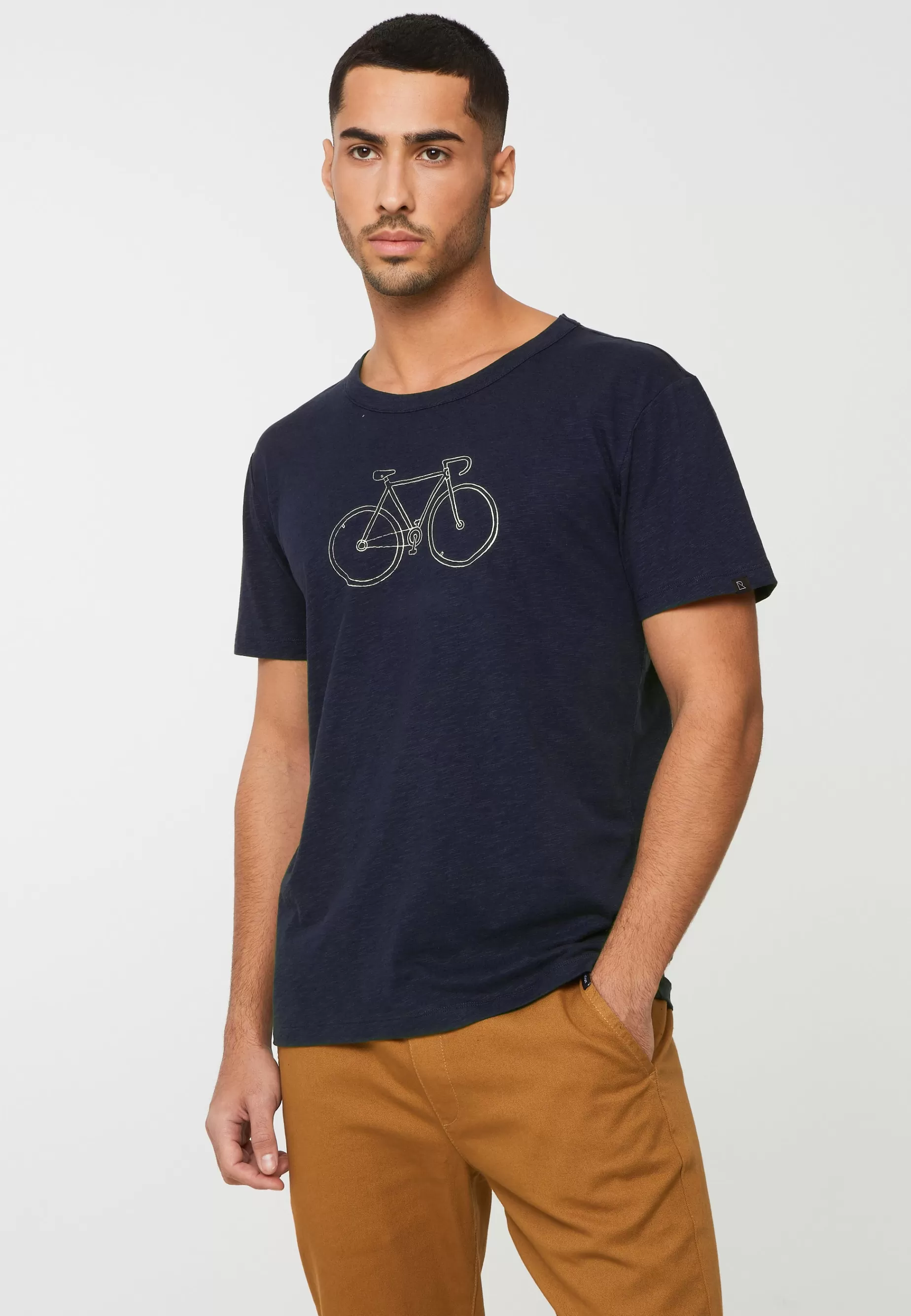 T-Shirts Und Langarmshirts<recolution Bay Einfaches Fahrrad Dunkles Marineblau