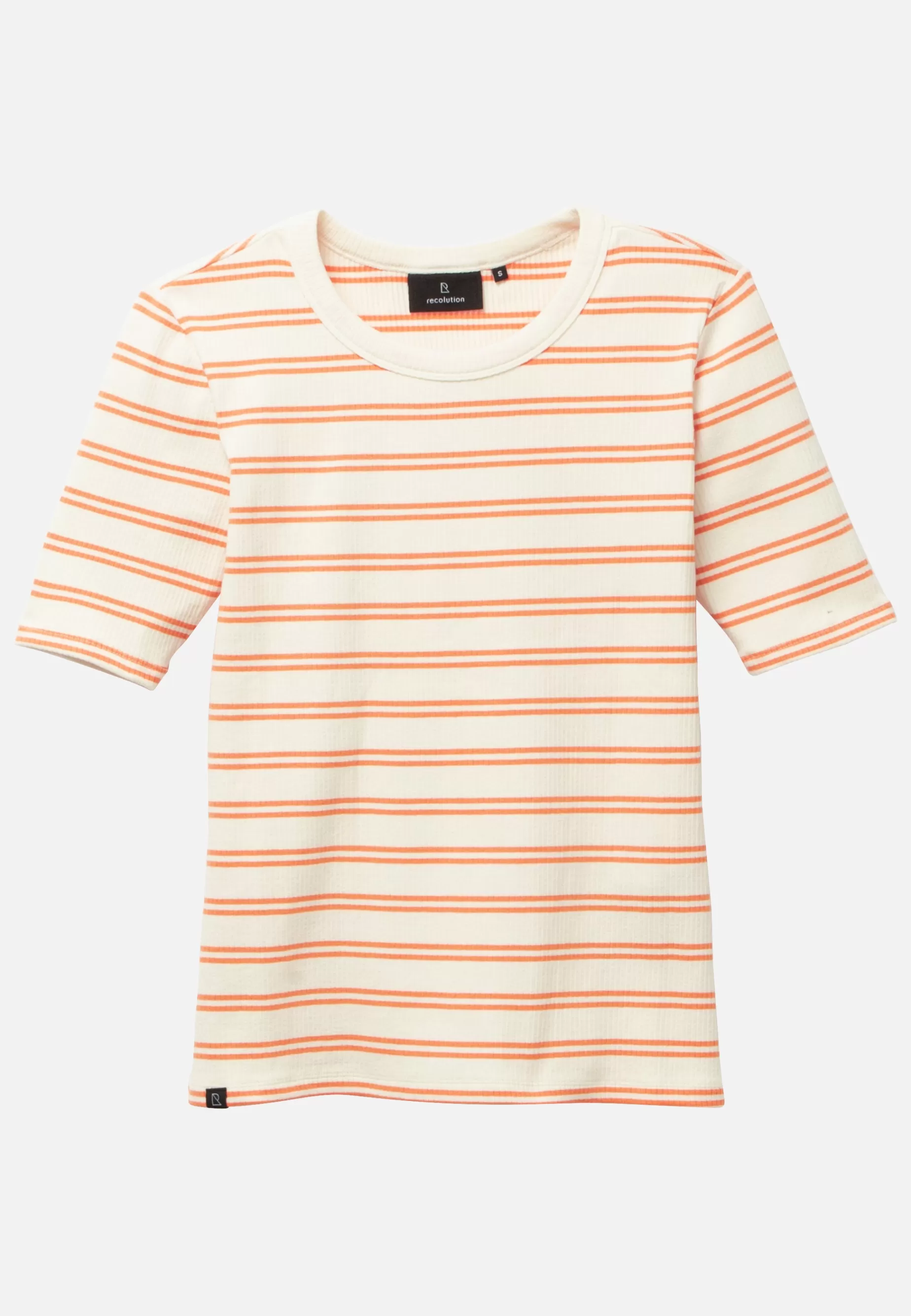 Tops, T-Shirts Und Langarmshirts<recolution Daphne-Streifen Capri-Orange